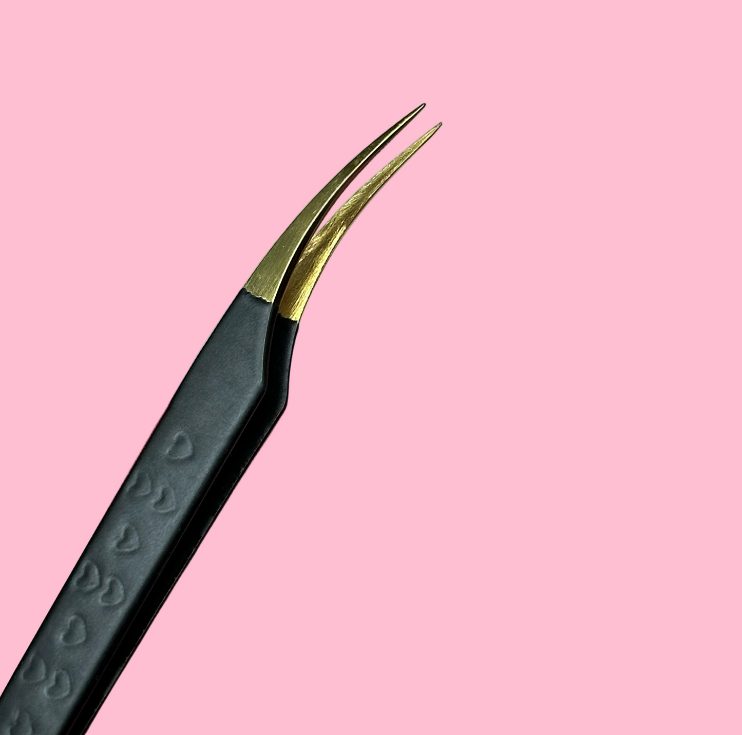 LOVE YOUR CURVES - Non-Fibre Tip Curved Isolation Tweezer