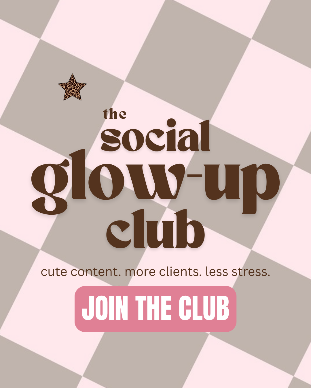 The Social Glow-Up Club