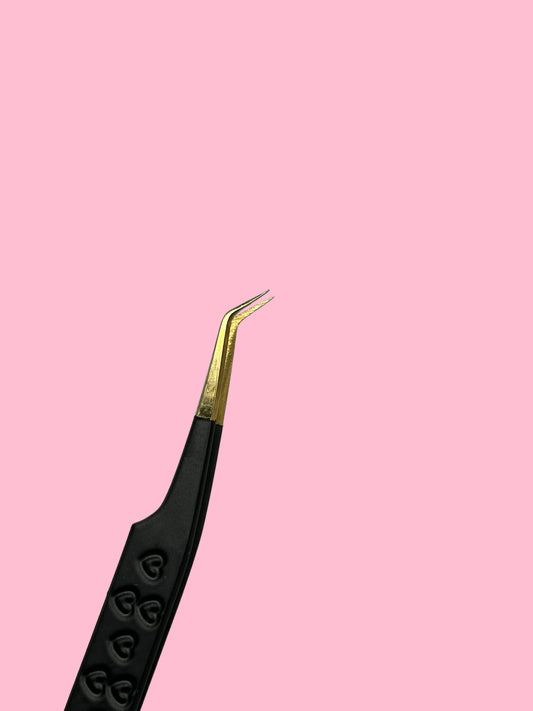 GET MY GOOD ANGLE - Non-Fibre Tip 45 Degree Tweezer